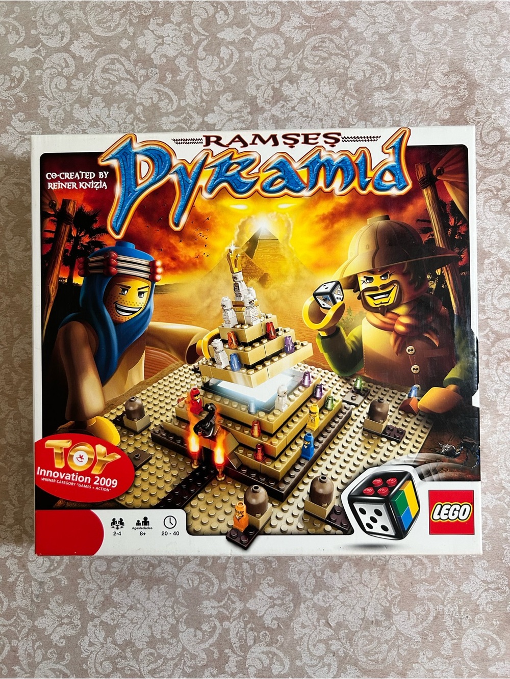 Lego ~ 2009 Ramses Pyramid Game #3843